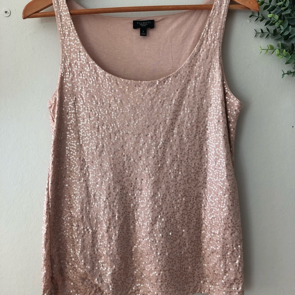 Talbots Sequin Camisole